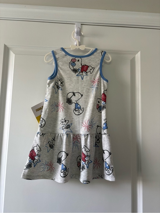 Peanuts Other - Peanuts Snoopy Toddler Girl Americana Sleeveless Dress Size 3T
